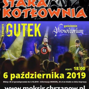 Gutek - koncert w Starej Kotłowni