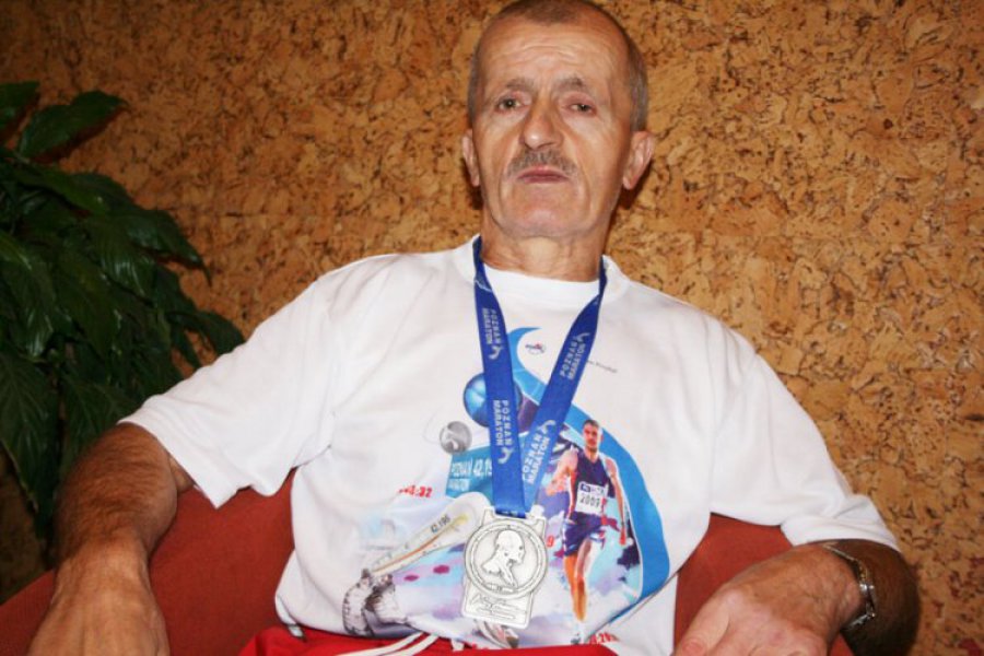 Zenon Przybył po raz dziesiąty przebiegł w Poznaniu maraton