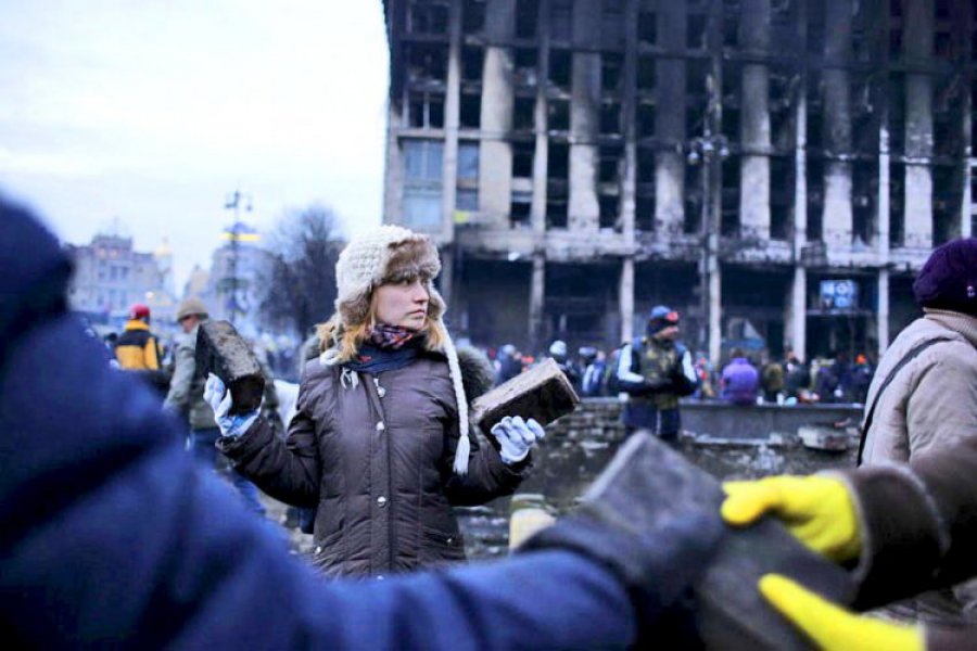 Zobaczcie jak walczy Majdan