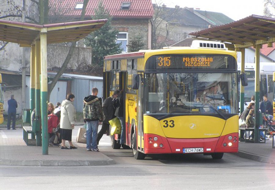 Zmiana tras autobusów miejskich na czas przebudowy ronda 