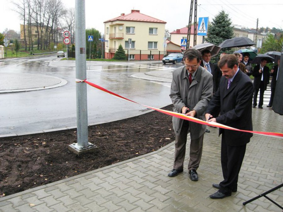 Rondo siedmiu dróg w Libiążu otwarte