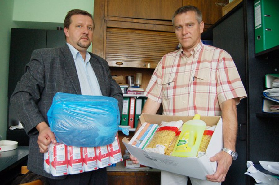 Zbiórka w marketach na pomoc Ukrainie 