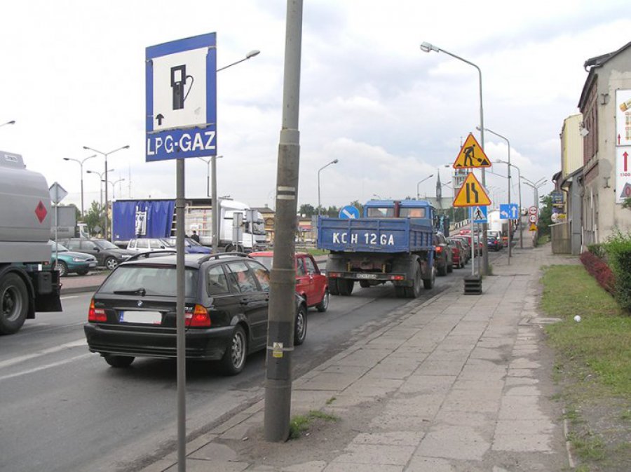 Uwaga na korki na ulicy Długiej i Kościuszki w Trzebini 
