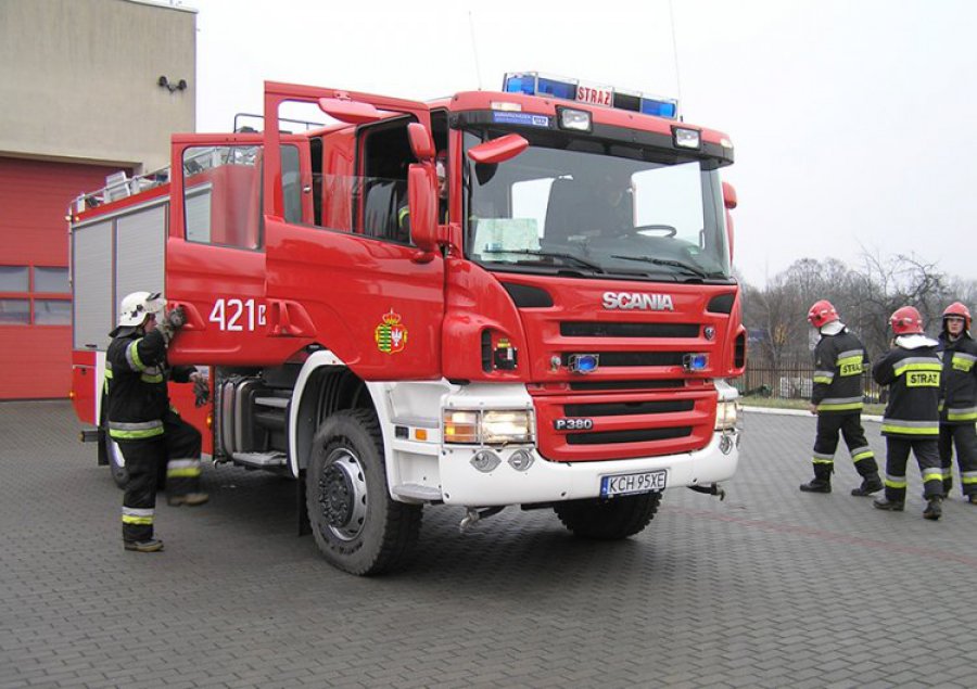 Chrzanowscy strażacy mają kolejny wóz pożarniczy 
