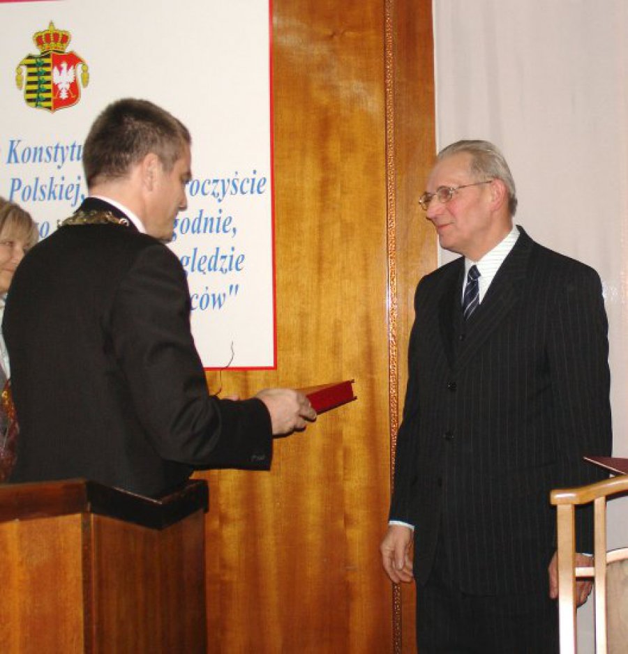 Aleksander Grzybowski honorowym obywatelem Chrzanowa 