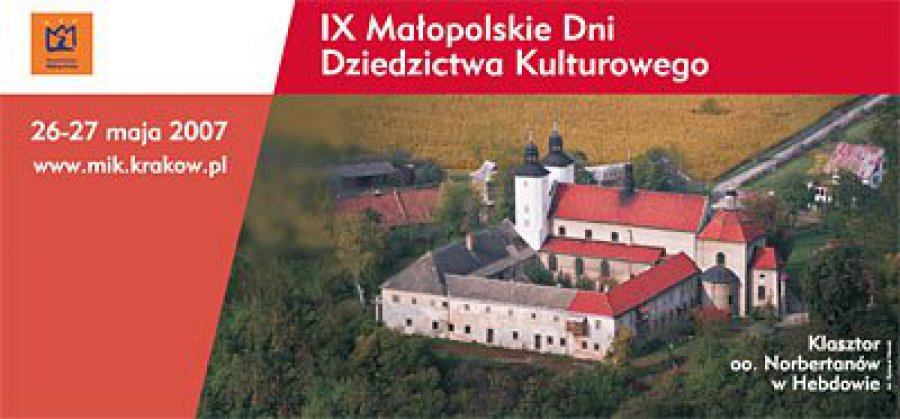 IX Małopolskie Dni Dziedzictwa Kulturowego