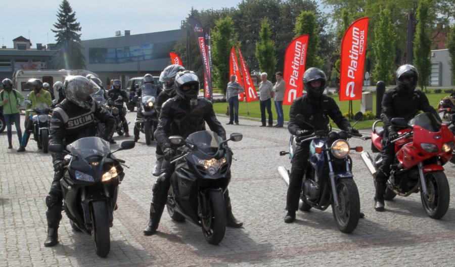 Rajd motocyklowy pierwszym akcentem sobotniego bloku imprez na Dni Chrzanowa