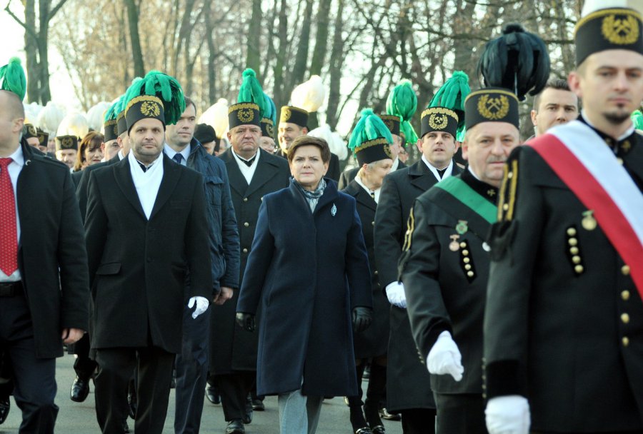 Premier Szydło rozpoczęła świętowanie Barbórki w Libiążu