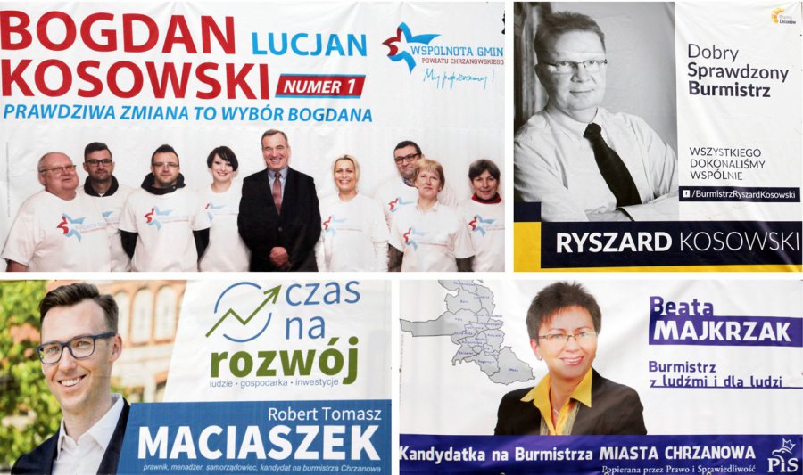 Kandydaci w wyborach na burmistrza Chrzanowa na finiszu kampanii