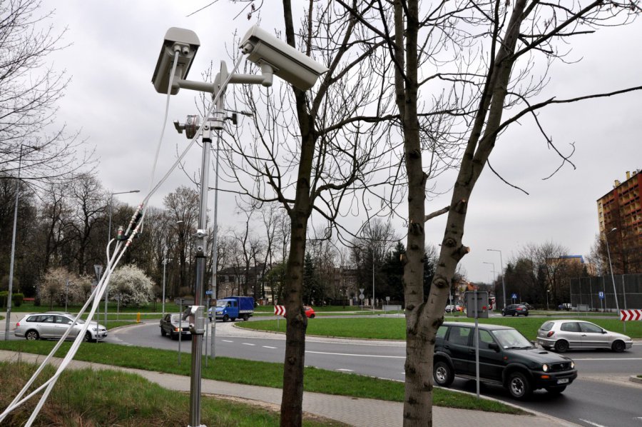 Kamery przy ulicy Oświęcimskiej budziły popłoch wśród kierujących