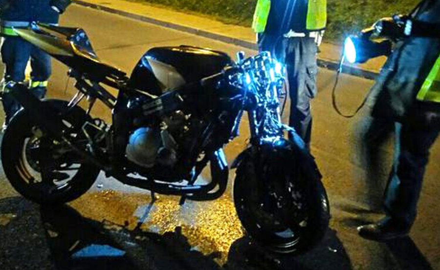 Motocyklista zginął na drodze