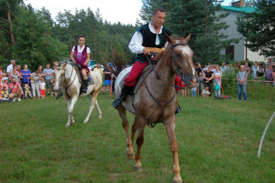 Mieszkańcy oklaskiwali akrobatów na koniach (WIDEO)