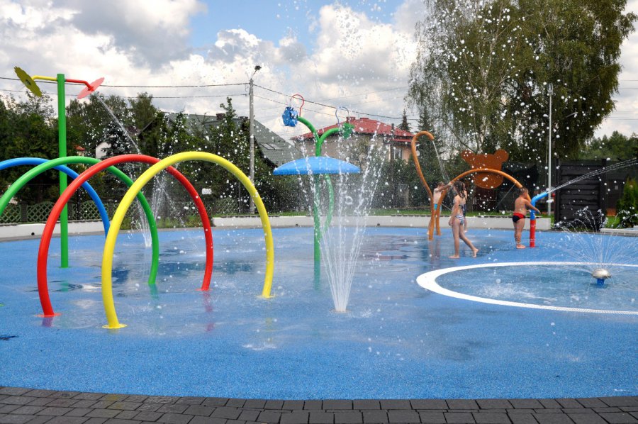 (Nie) bezpiecznie na wodnym placu zabaw w Libiążu