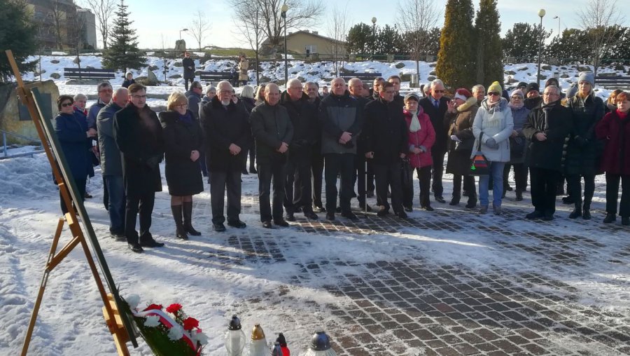 Libiążanie okazali solidarność z mieszkańcami Gdańska (WIDEO)