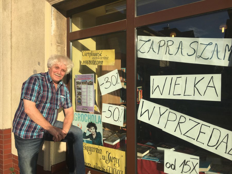 Znika ostatnia księgarnia w Trzebini. „U Jury" zamyka podwoje
