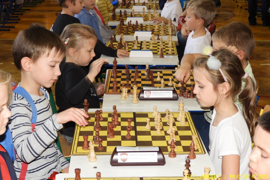 160 młodych szachistów rywalizowało w Trzebini