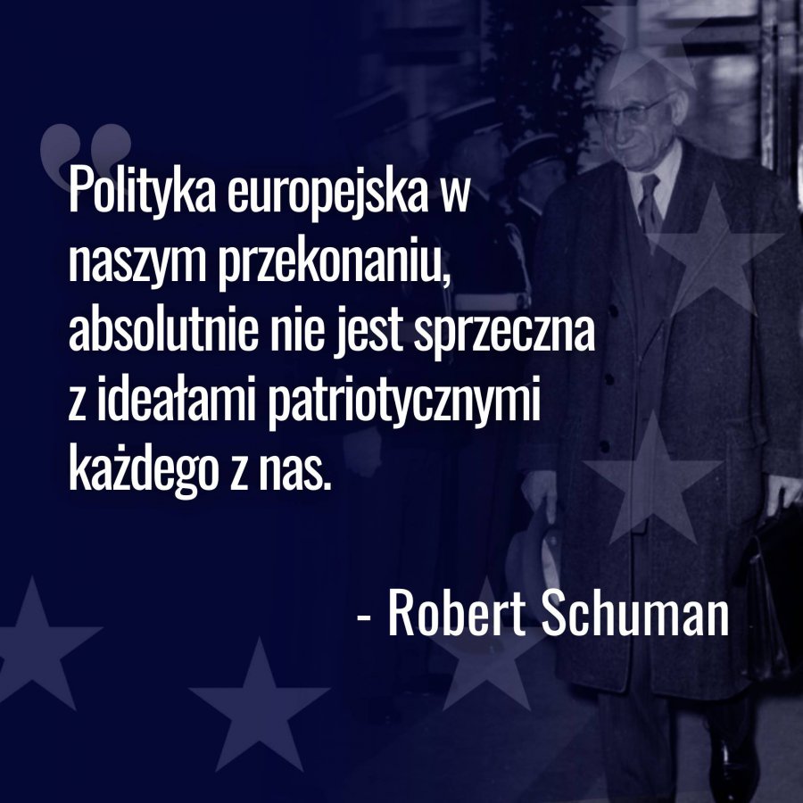 Dzisiaj jest Dzień Europy. Warto przeczytać, jaką rolę w jej budowaniu odegrał Robert Schuman