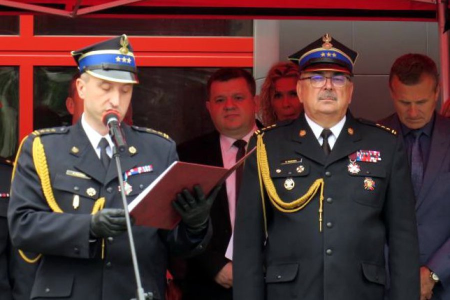 Małopolscy strażacy mają nowego szefa. Też z powiatu chrzanowskiego