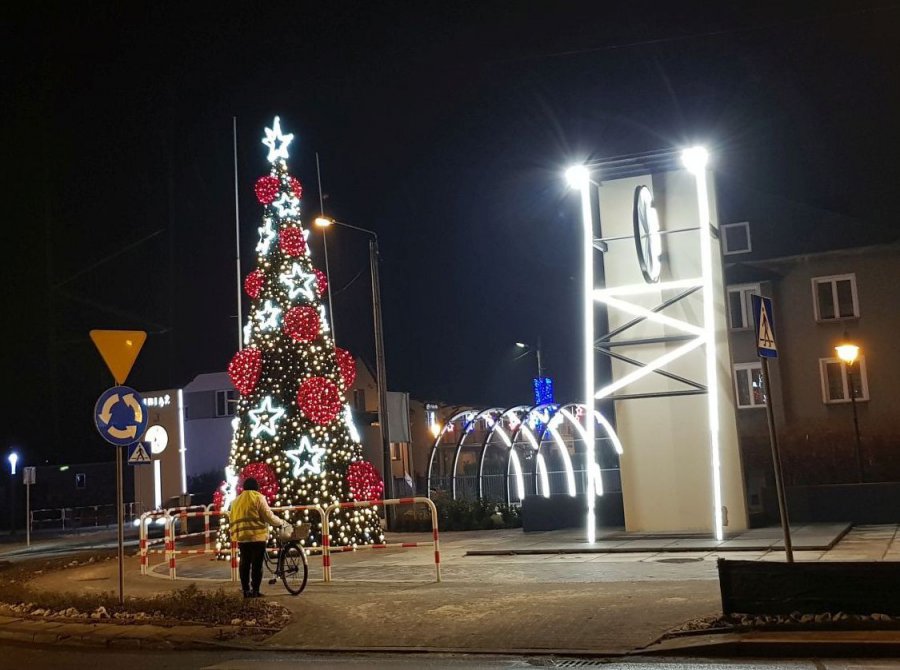 Obejrzyjcie świąteczne iluminacje w Libiążu (ZDJĘCIA)