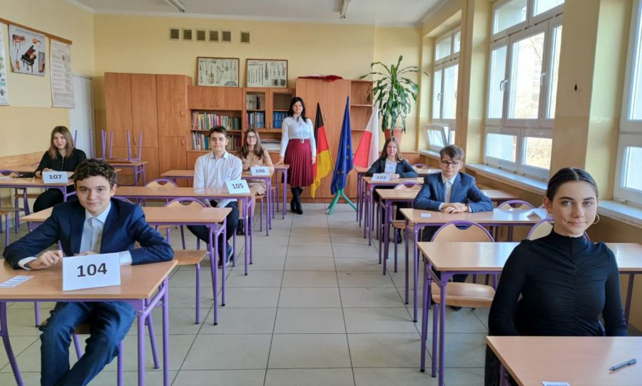 Uczniowie SP nr 1 w Chrzanowie zdawali egzamin DSD z języka niemieckiego 