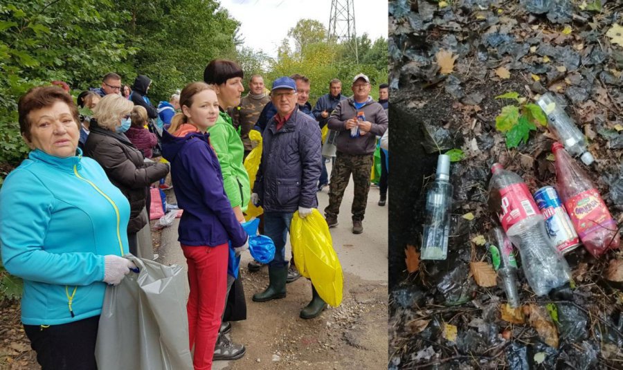 Mieszkańcy Libiąża umawiają się na sprzątanie lasu