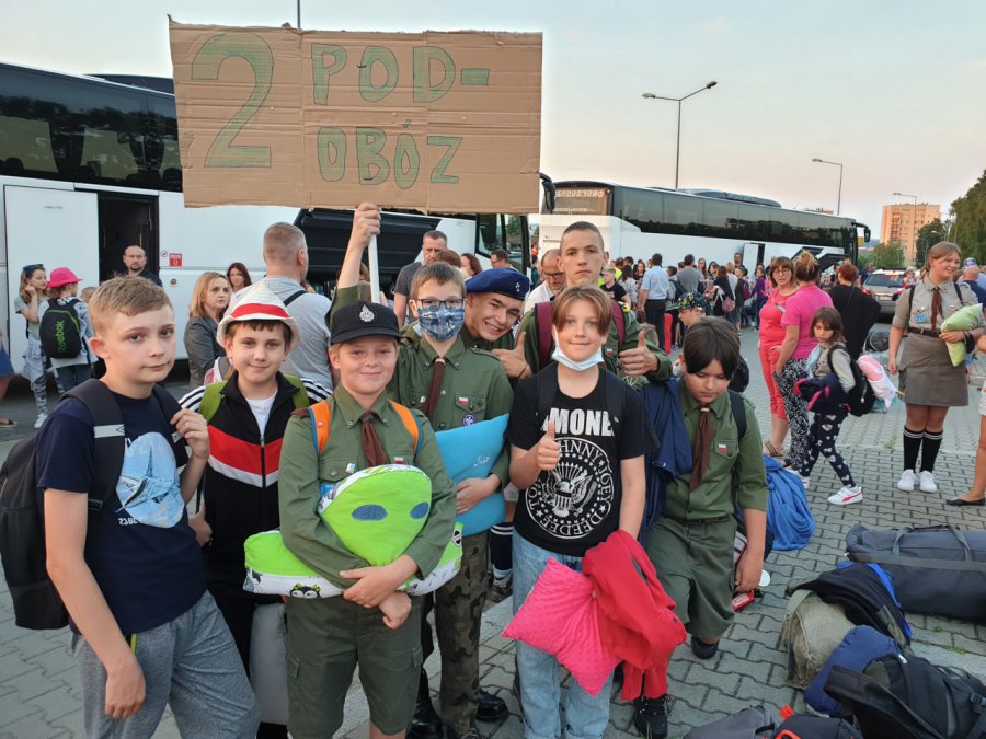 Chrzanowscy harcerze wyruszają na obóz do Szarego Dworu (WIDEO, ZDJĘCIA)