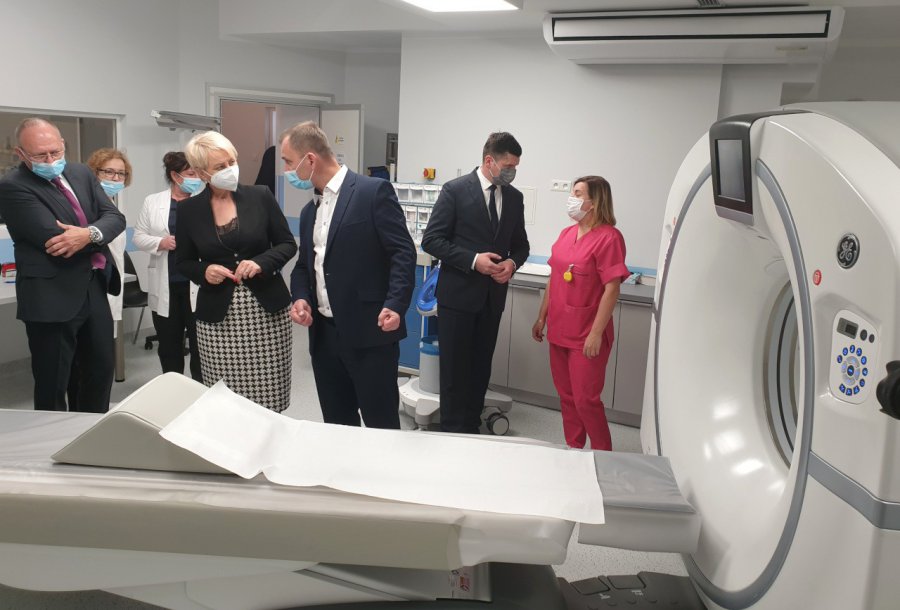 Nowy tomograf w chrzanowskim szpitalu już działa. Uroczyście go uruchomiono (WIDEO, ZDJĘCIA)