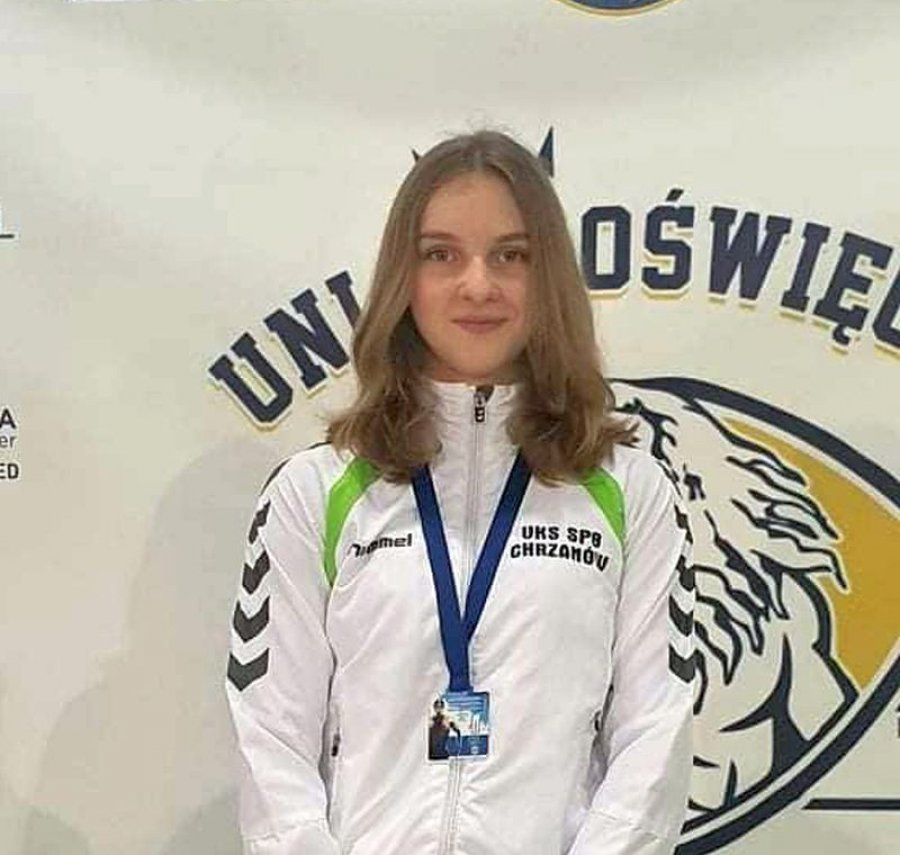 Pływaczka z Chrzanowa stawała cztery razy na podium mistrzostw województwa