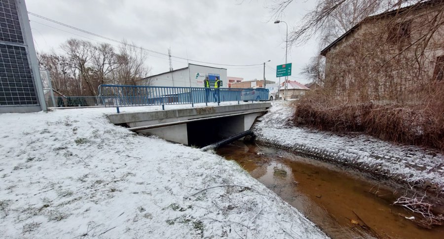 Nie przejedziemy Trzebińską w Chrzanowie, most nad potokiem Luszówka będzie rozbierany