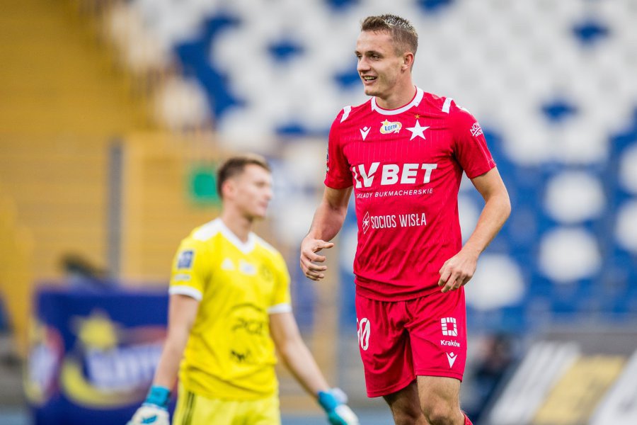 Piłkarz z Libiąża strzelił kapitalnego gola dla Wisły Kraków w meczu z Banikiem Ostrawa (WIDEO)