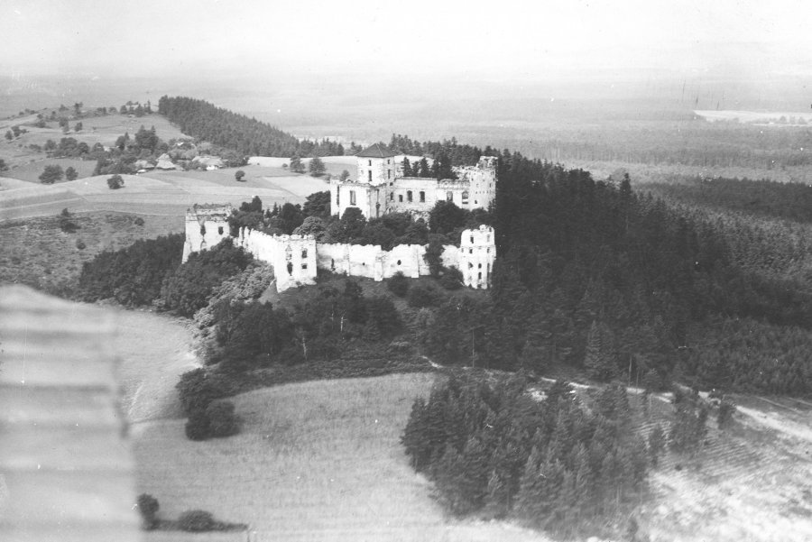 Tak wyglądał zamek Tenczyn sto lat temu. Zobaczcie też inne zdjęcia