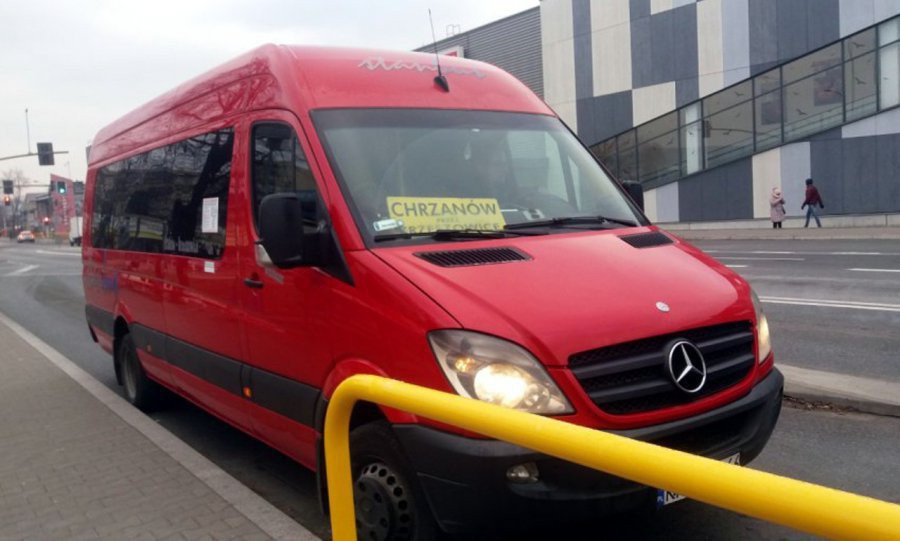 Będzie mniej kursów minibusów na trasie Chrzanów – Kraków