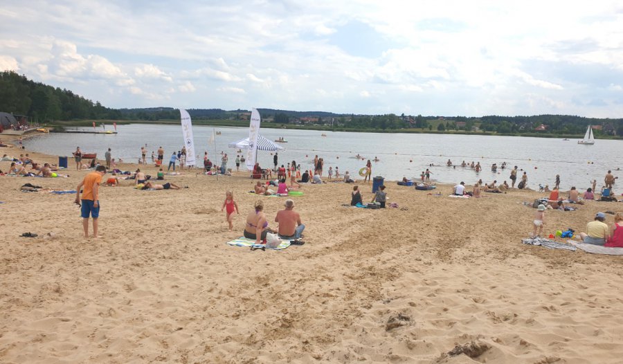 Sezon kąpielowy nad chrzanowsko-trzebińskim Chechłem rozpoczęty (WIDEO)
