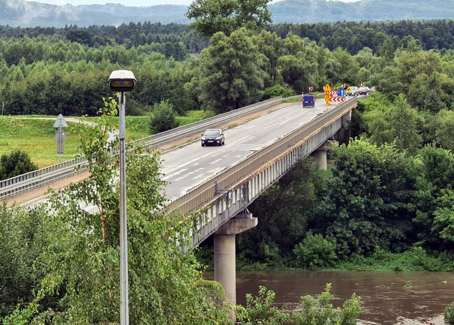 Drugie podejście do mostu na Wiśle w Jankowicach