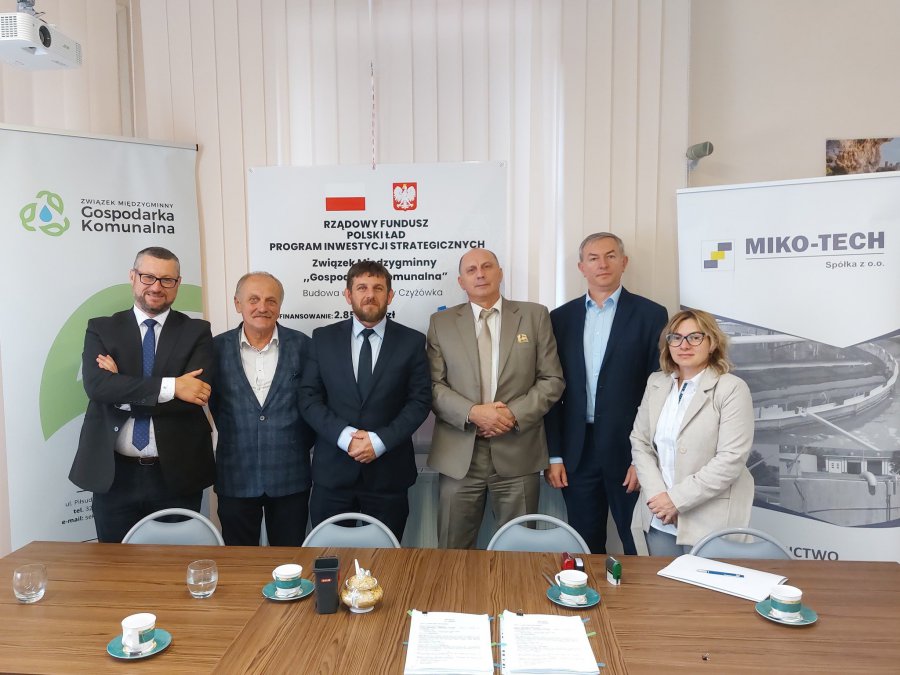 Powstanie nowe ujęcie wody w Czyżówce. Związek gospodarki komunalnej podpisał umowę