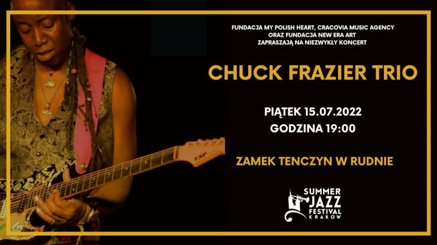 Summer Jazz Festival na zamku Tenczyn. Zagra Chuck Frazier Trio