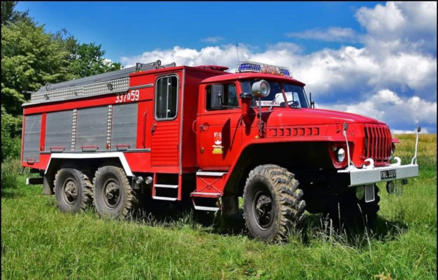 Ural z Nowej Góry trafi do strażaków w Ukrainie