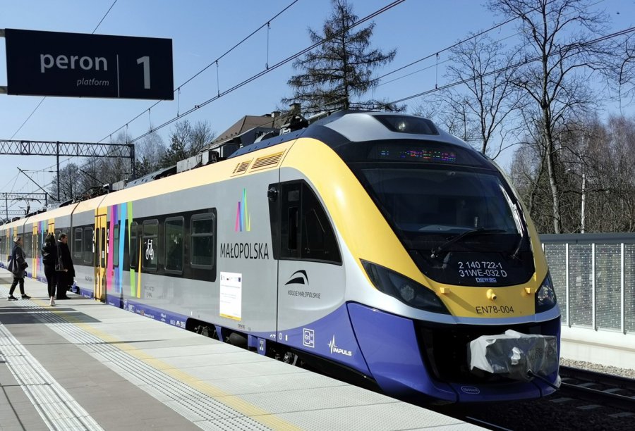 Koleje Małopolskie zmieniają rozkład jazdy. Pociągi przestaną kursować na trasie Chrzanów – Trzebinia