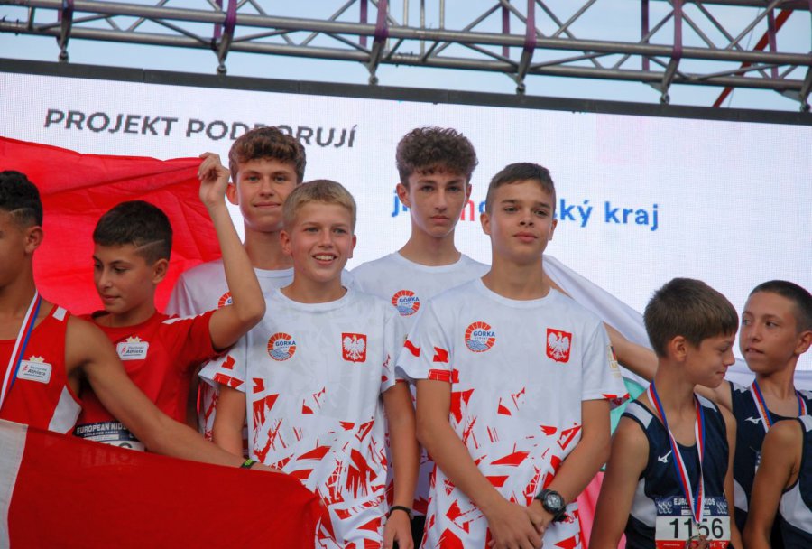Łukasz Klimkiewicz z Victorii Trzebinia przywiózł z Czech złoty medal Mistrzostw Europy Dzieci 