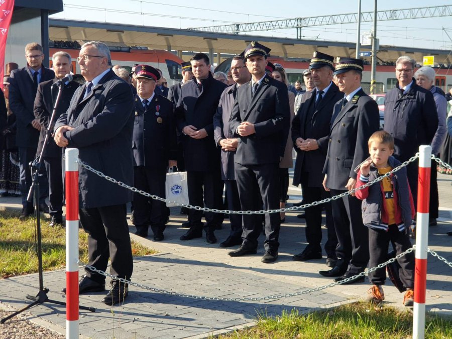 175 lat kolei w Małopolsce i otwarcie Park&Ride w Krzeszowicach (WIDEO, ZDJĘCIA)