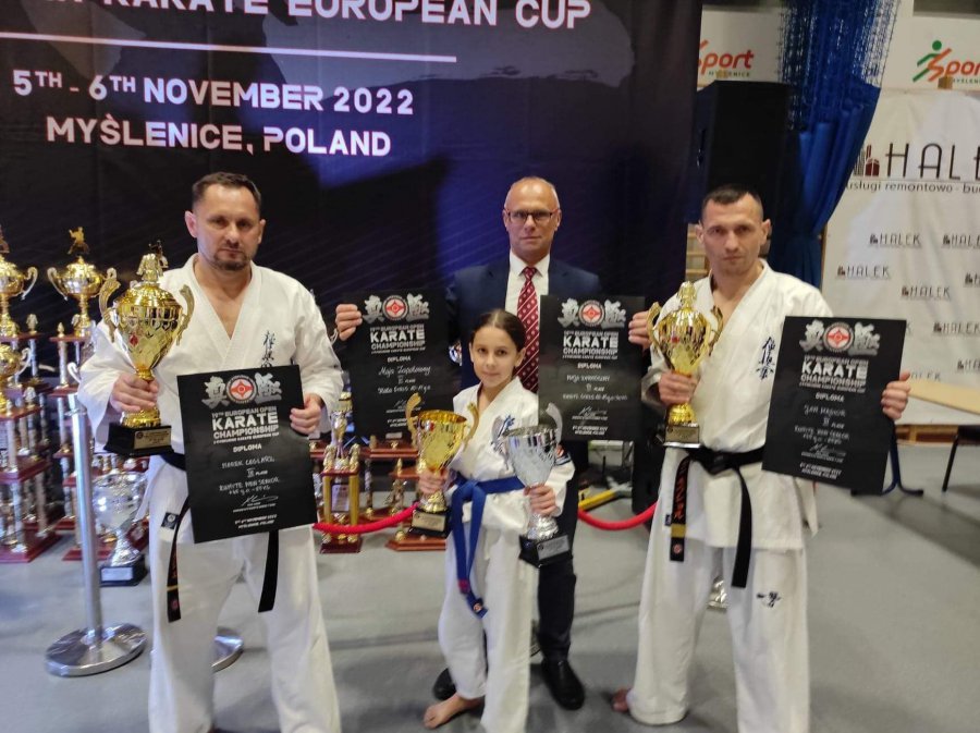 Chrzanowscy karatecy zdobyli 4 medale mistrzostw Europy