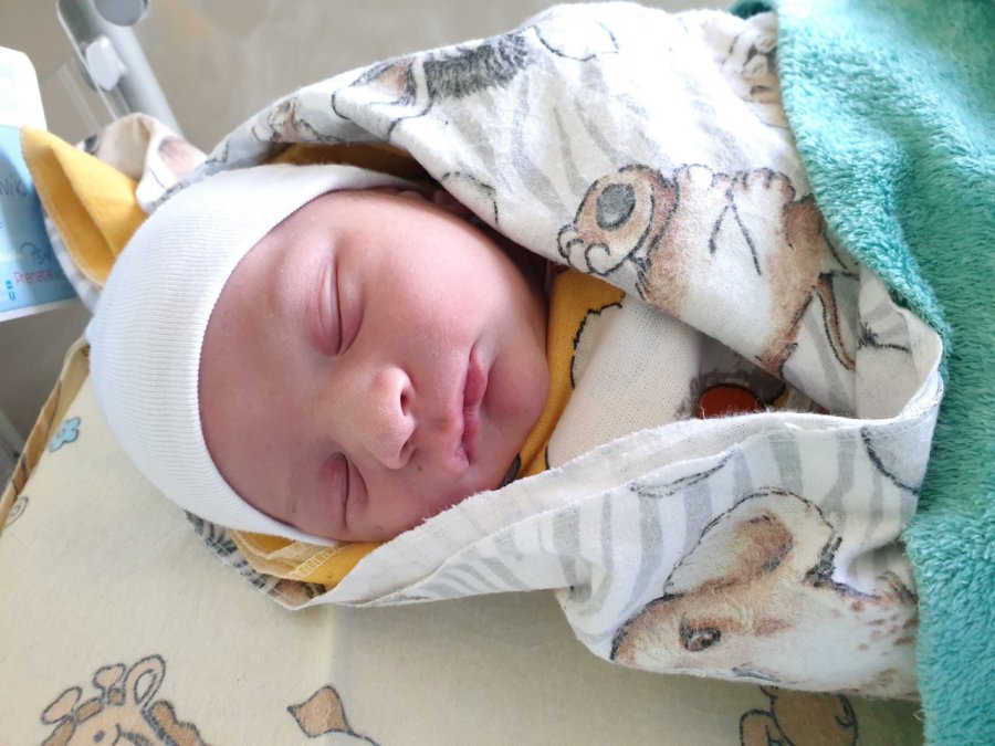 Kornel to pierwsze dziecko  urodzone w 2023 r. w chrzanowskim szpitalu