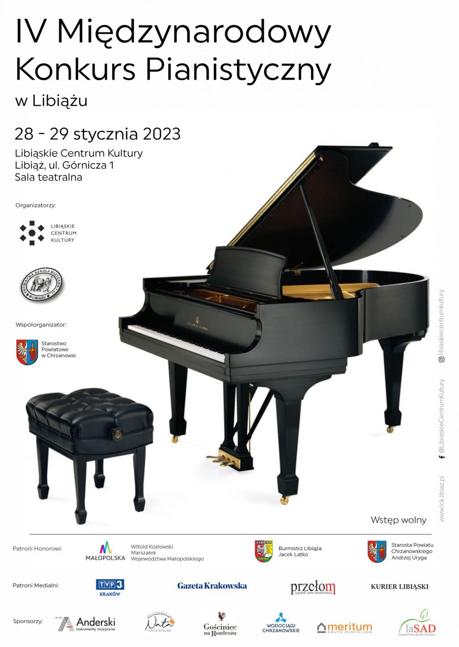IV Międzynarodowy Konkurs Pianistyczny w Libiążu
