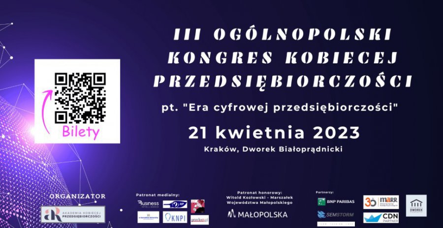 Kongres przedsiębiorczych kobiet w Krakowie