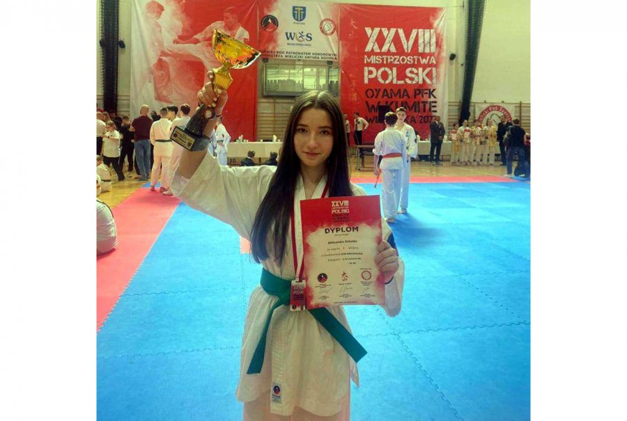 Zawodniczka z Dulowej zdobyła mistrzostwo Polski w karate (WIDEO)