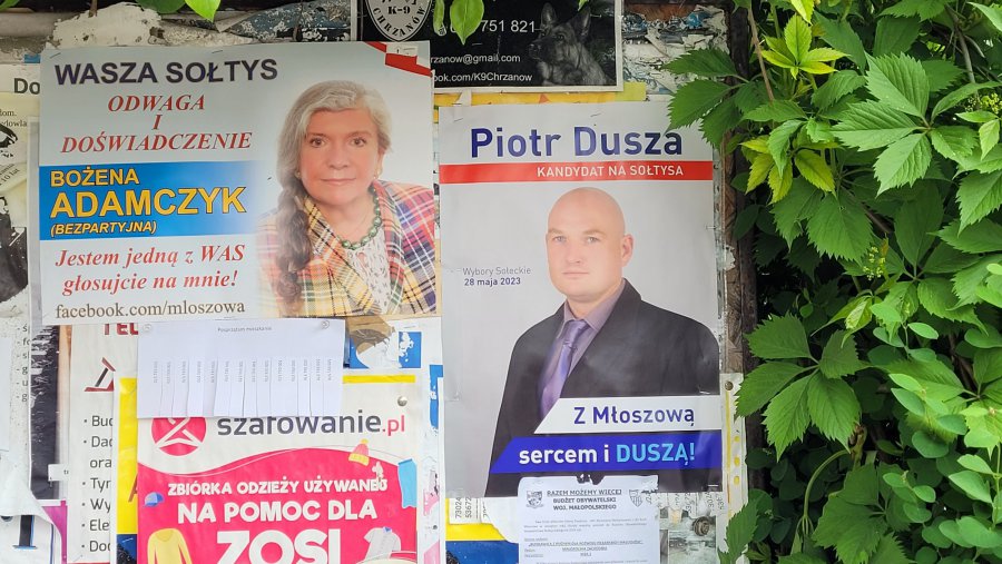 W trzebińskich wioskach więcej ciszy niż kampanii wyborczej