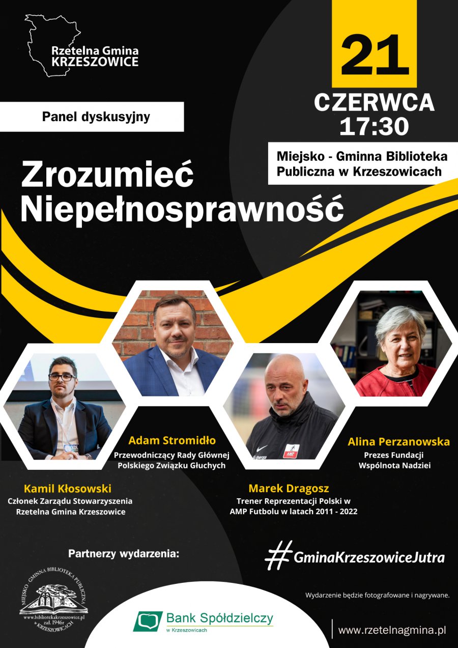 Zrozumieć niepełnosprawność - spotkanie z ekspertami w Krzeszowicach
