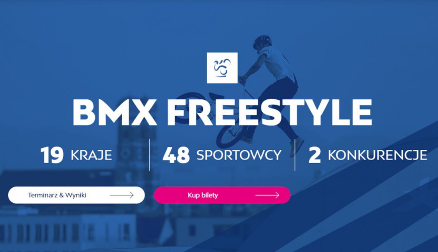 Igrzyska Europejskie rozpoczęte. W Krzeszowicach czekają nas zawody w BMX Freestyle