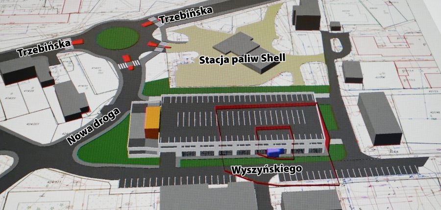 Pomysł na nowy dworzec ZKKM w Chrzanowie