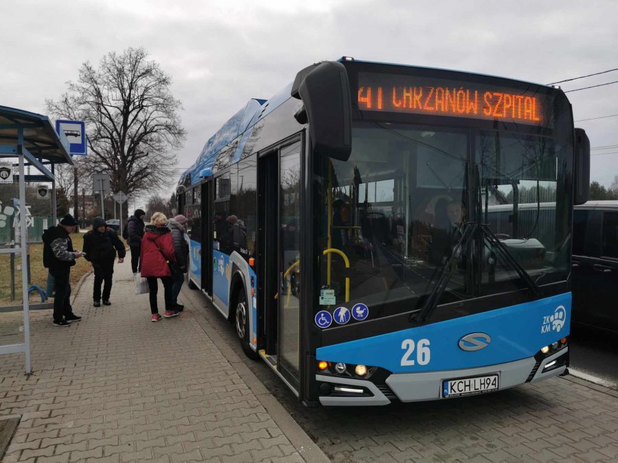 ZKKM Chrzanów znów zmienia rozkład jazdy autobusów linii 41